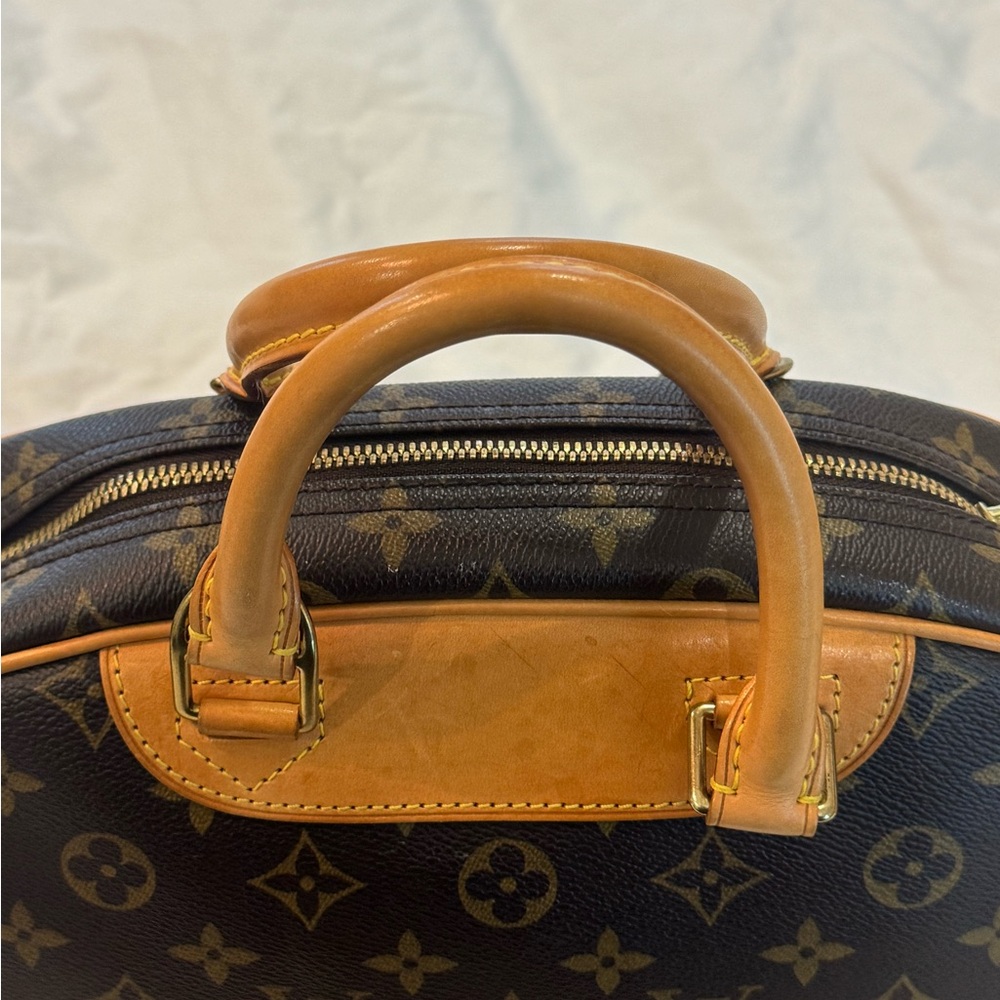 Louis Vuitton Brown Monogram Trouville Handbag - Picture 11 of 16